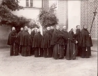 Konwent Zakroczymski oo. Kapucynów ok. 1880 roku
